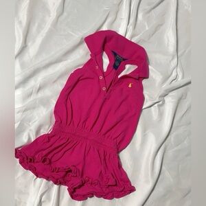 Polo by Ralph Lauren Pink Kids Overalls